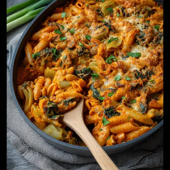 A bowl of pasta with broccoli and beans.