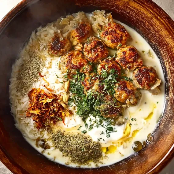 A bowl of shish barak.