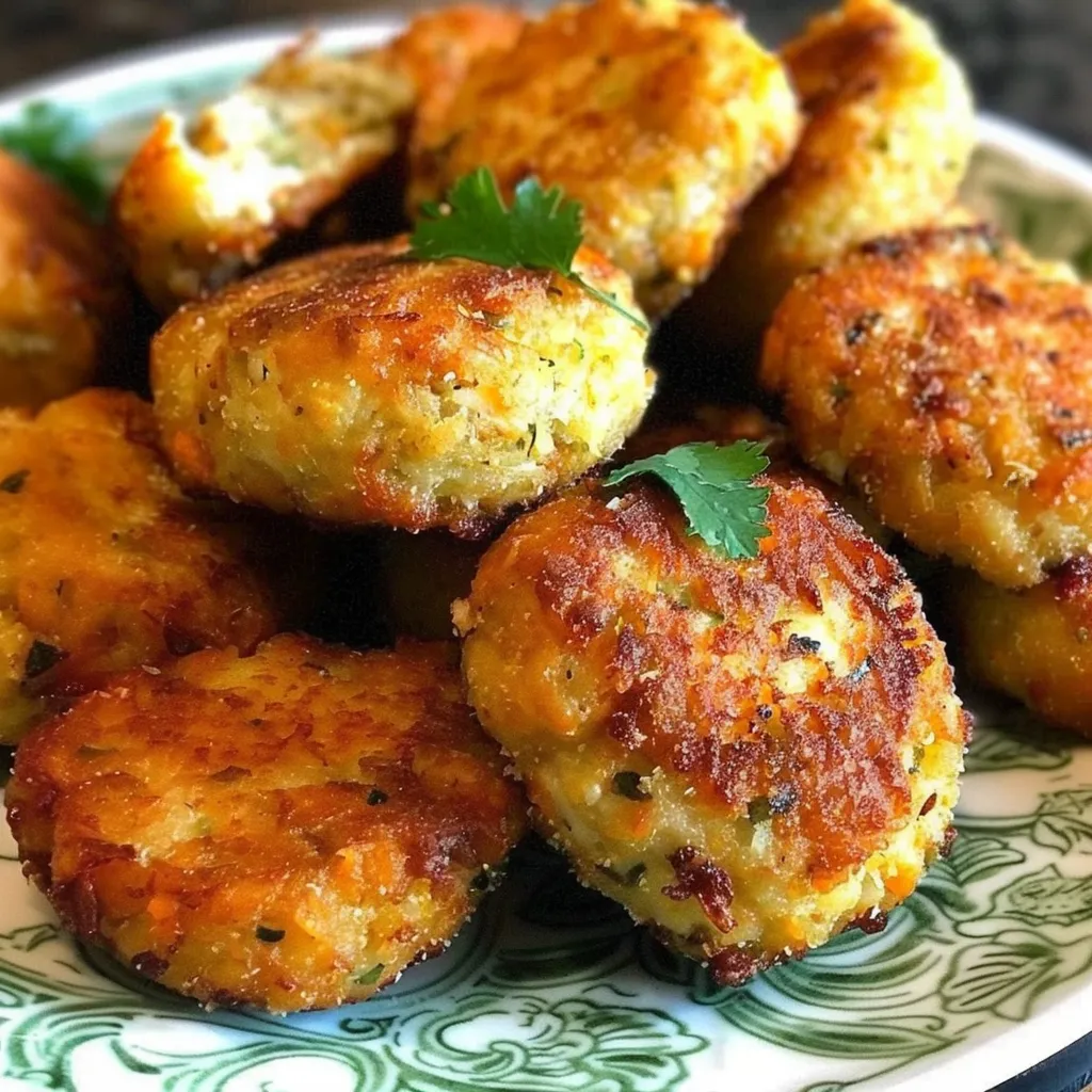 A plate of Squash Croquettes.