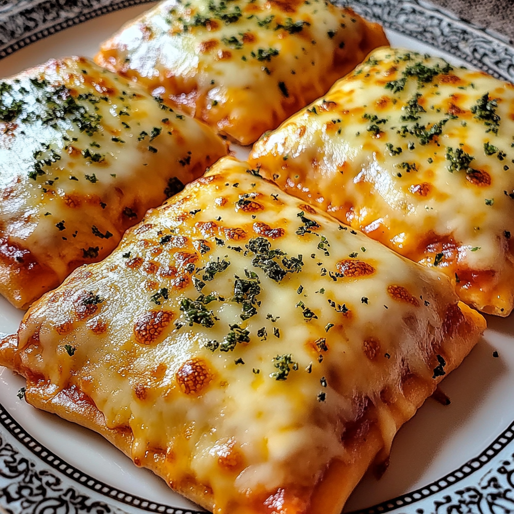 Irresistible Homemade Melty Cheesy Pockets