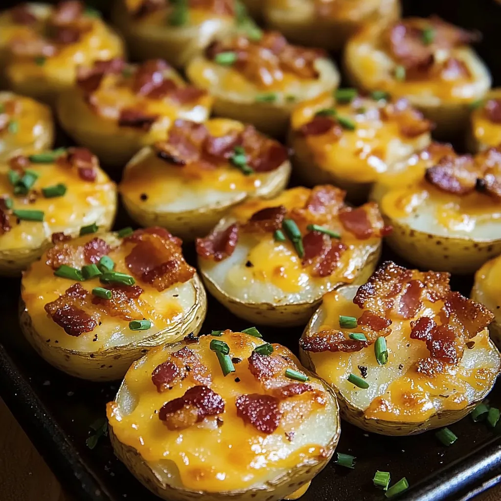 Bacon and Cheese Potato Bites