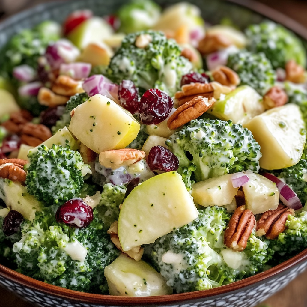 Crunchy Apple Broccoli Salad