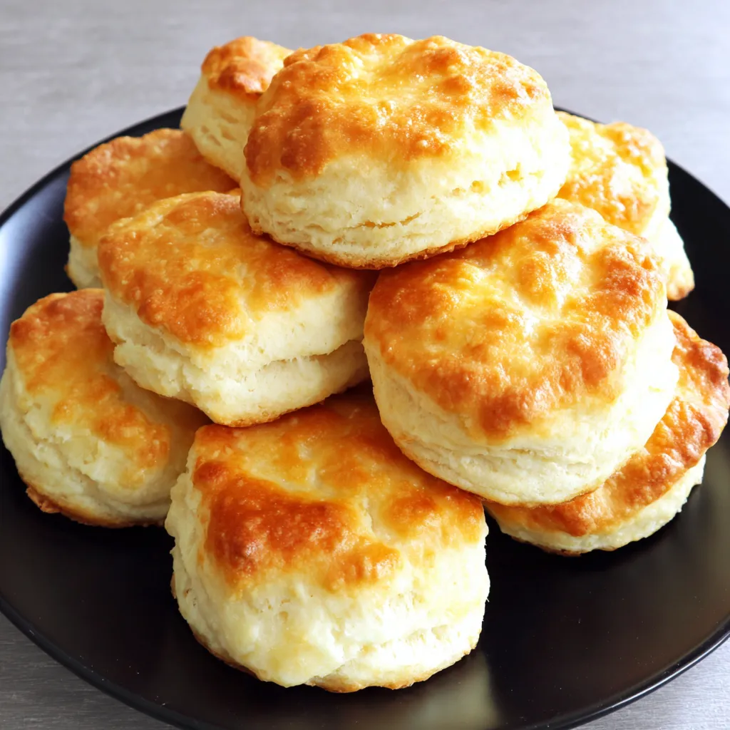 Fluffy, Golden Biscuits with Just Two Ingredients