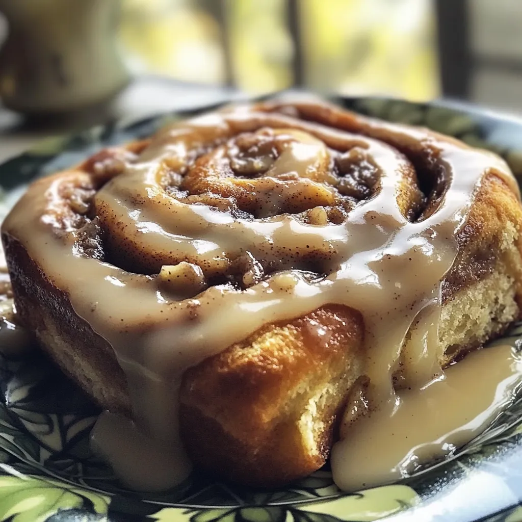 Soft Banana Cinnamon Rolls