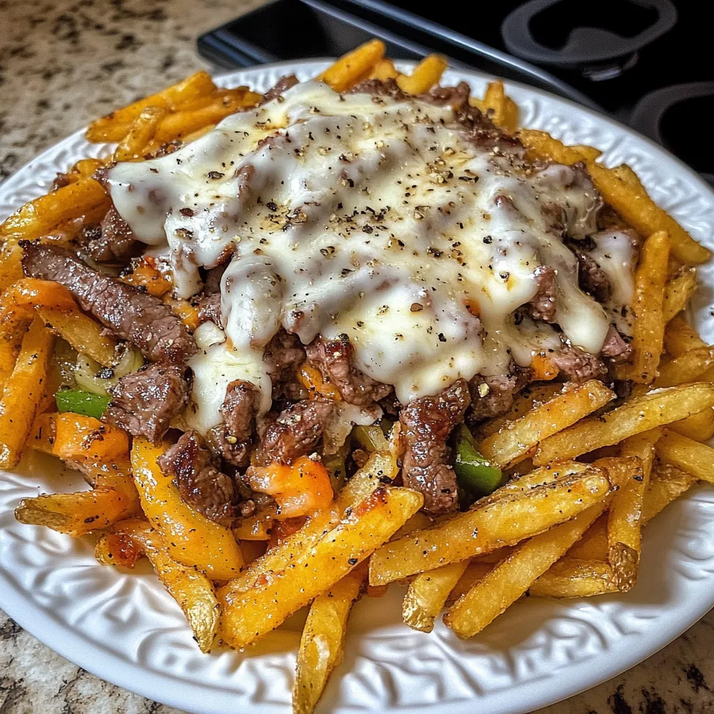 Steak & Cheese Loaded Fries