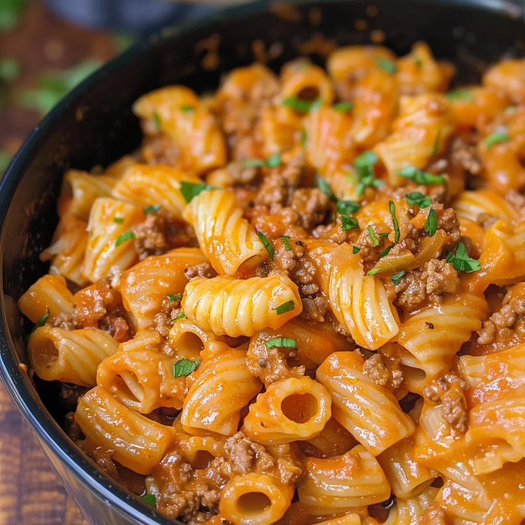 Taco Pasta in Instant Pot