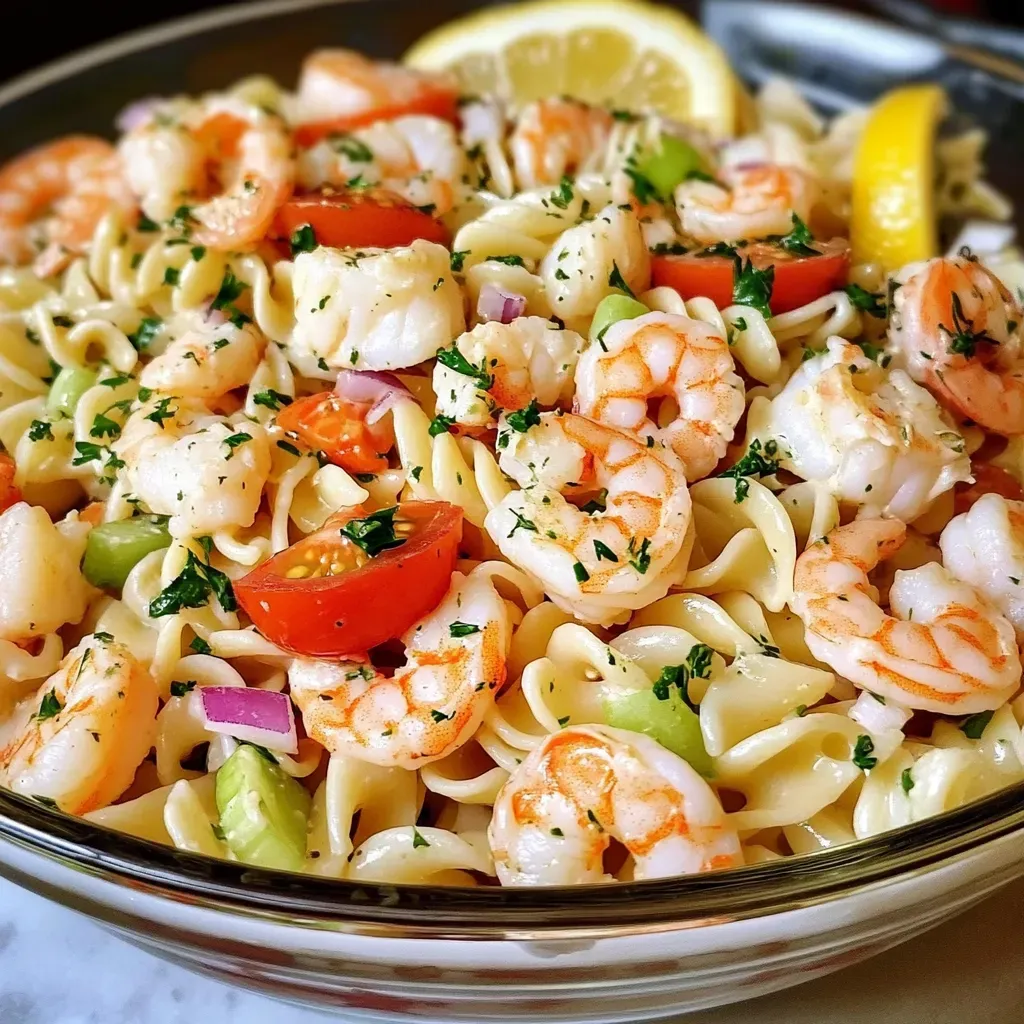 Creamy Shrimp and Crab Pasta Dish