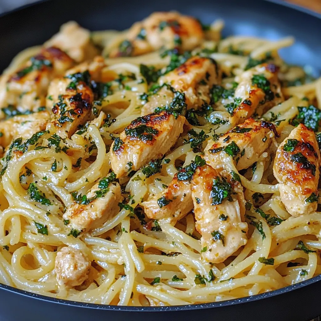 Monterey Chicken Spaghetti
