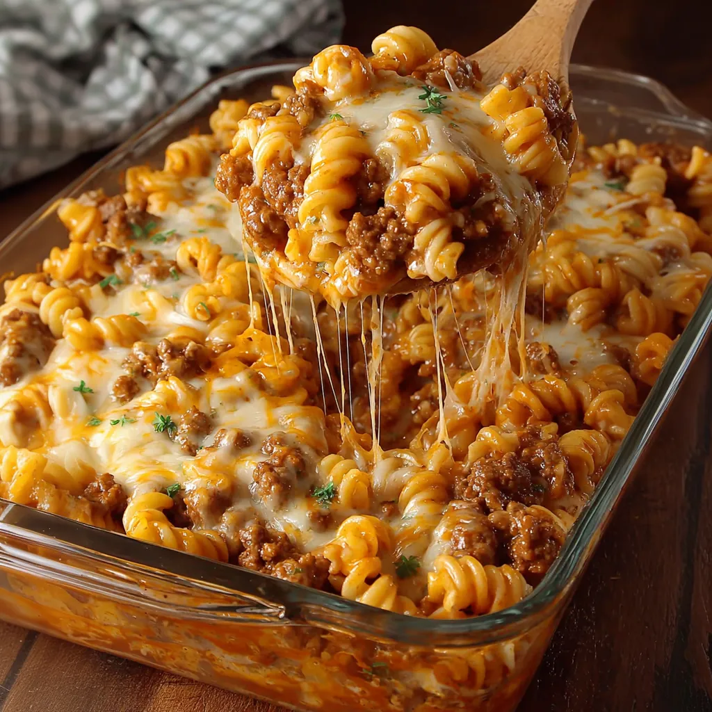 Comforting Hamburger Casserole