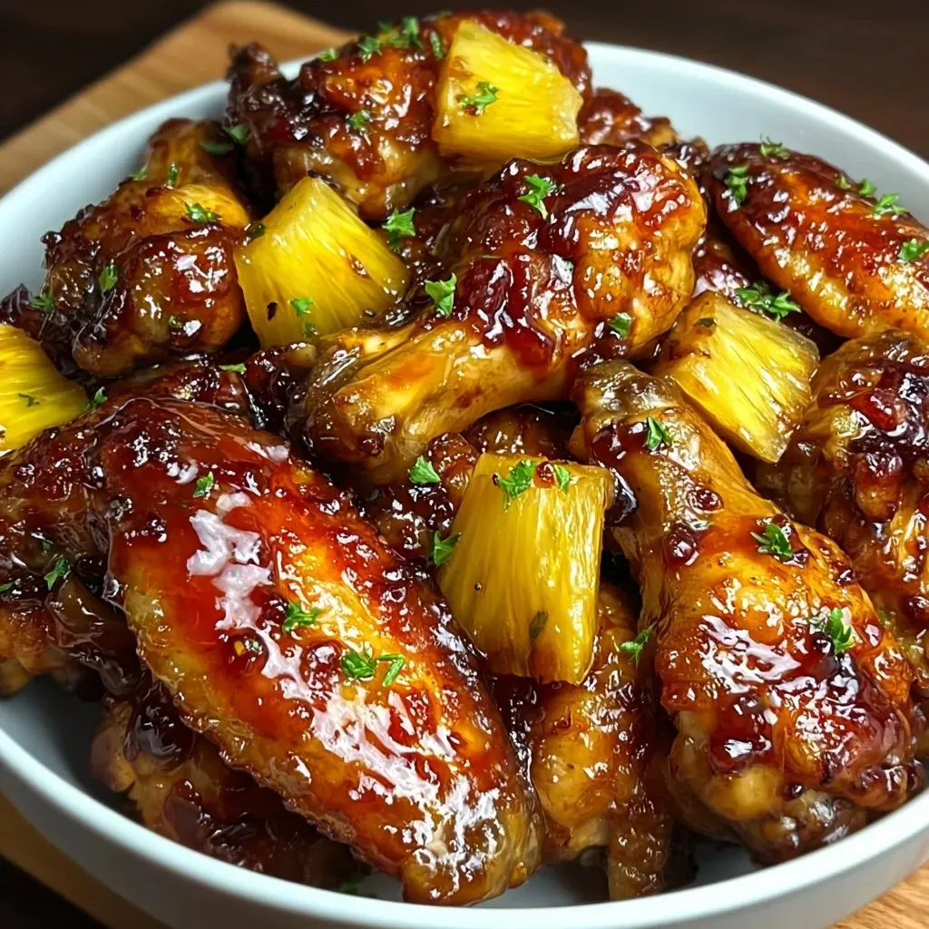 Sweet Pineapple Wings