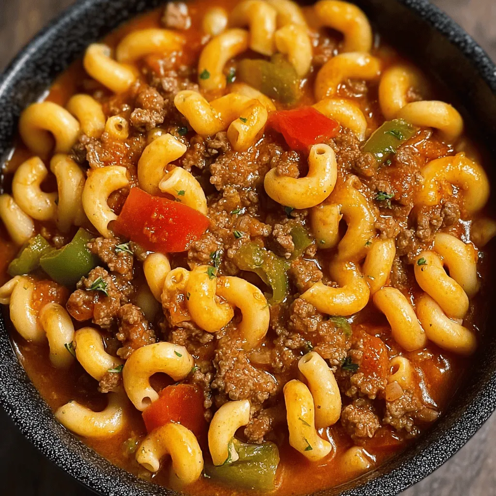 Classic Goulash Dinner
