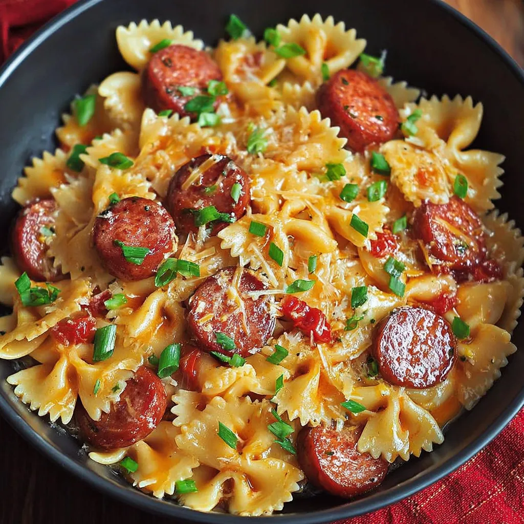 Comforting Kielbasa Pasta Dish