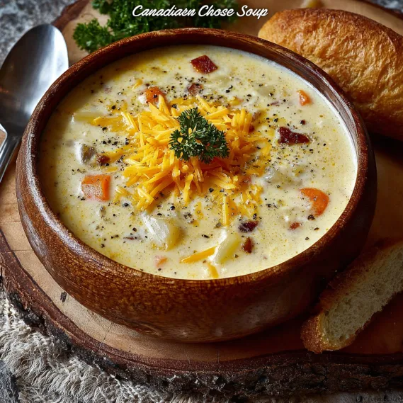 A bowl of soup with a spoon in it.