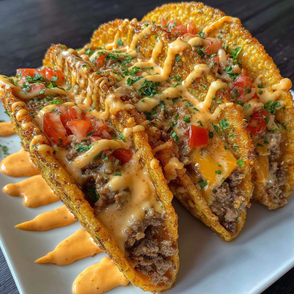Cheesy Rotel Tacos