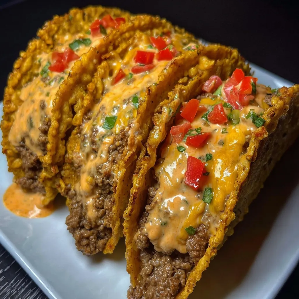 Cheesy Rotel Tacos for Taco Tuesday
