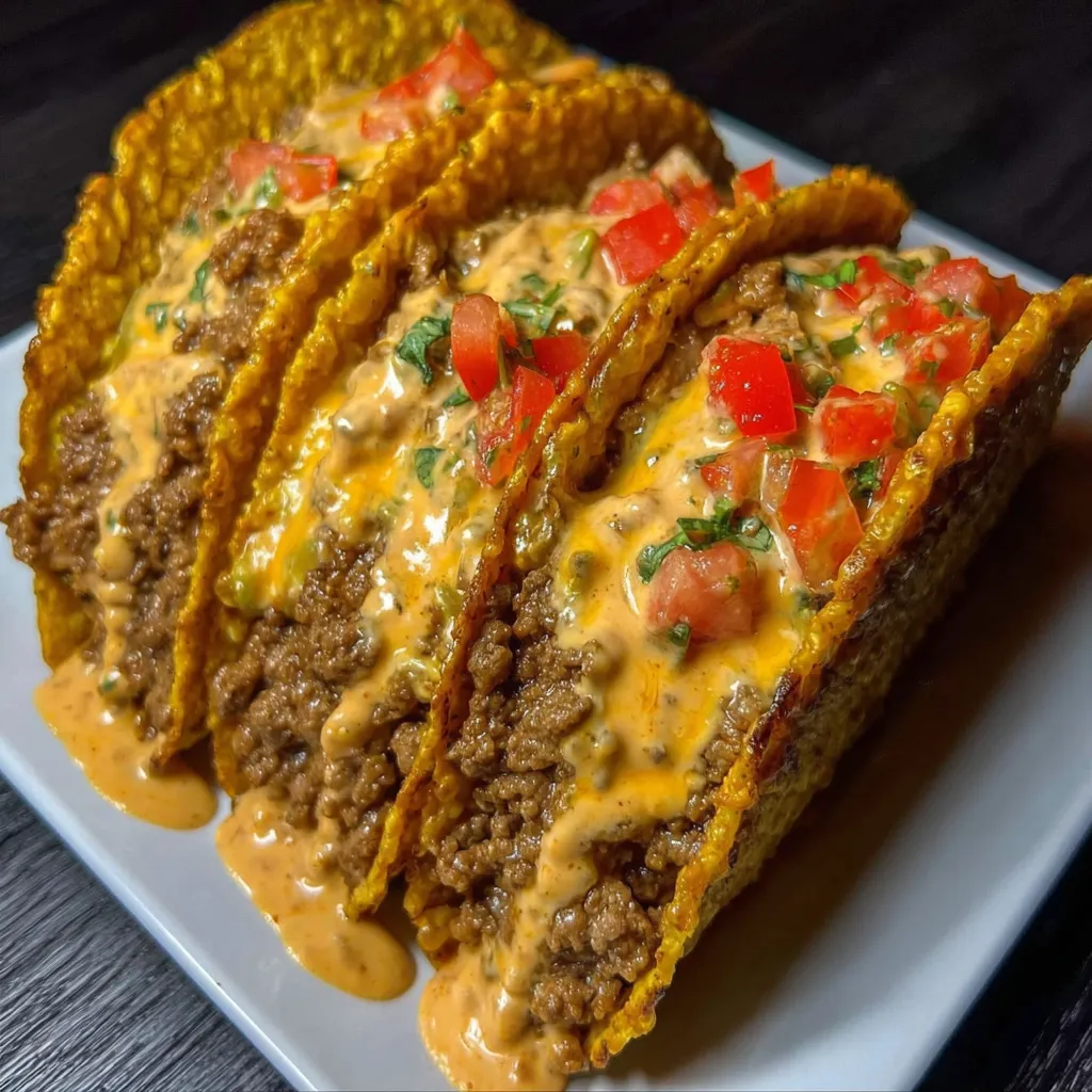 Cheesy Rotel Tacos for Taco Tuesday