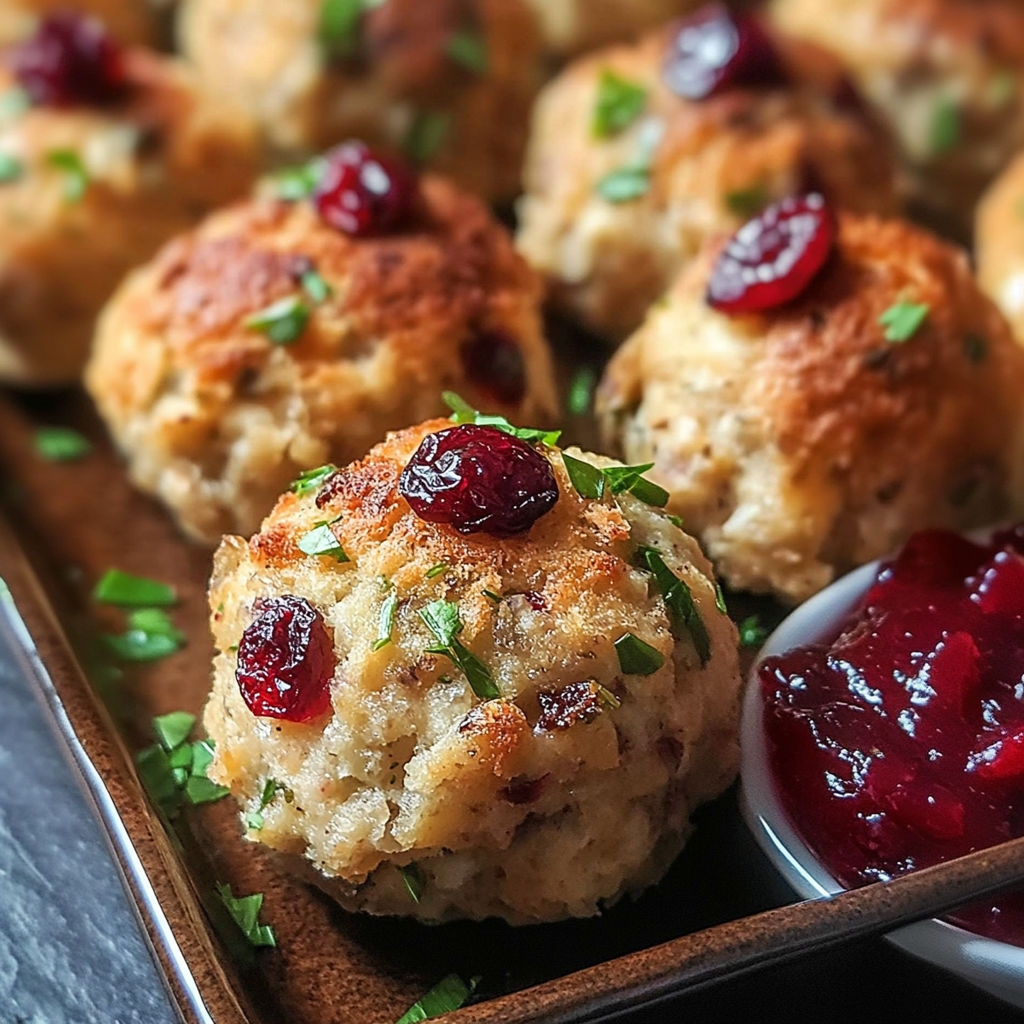 A plate of meatballs with jelly on the side.