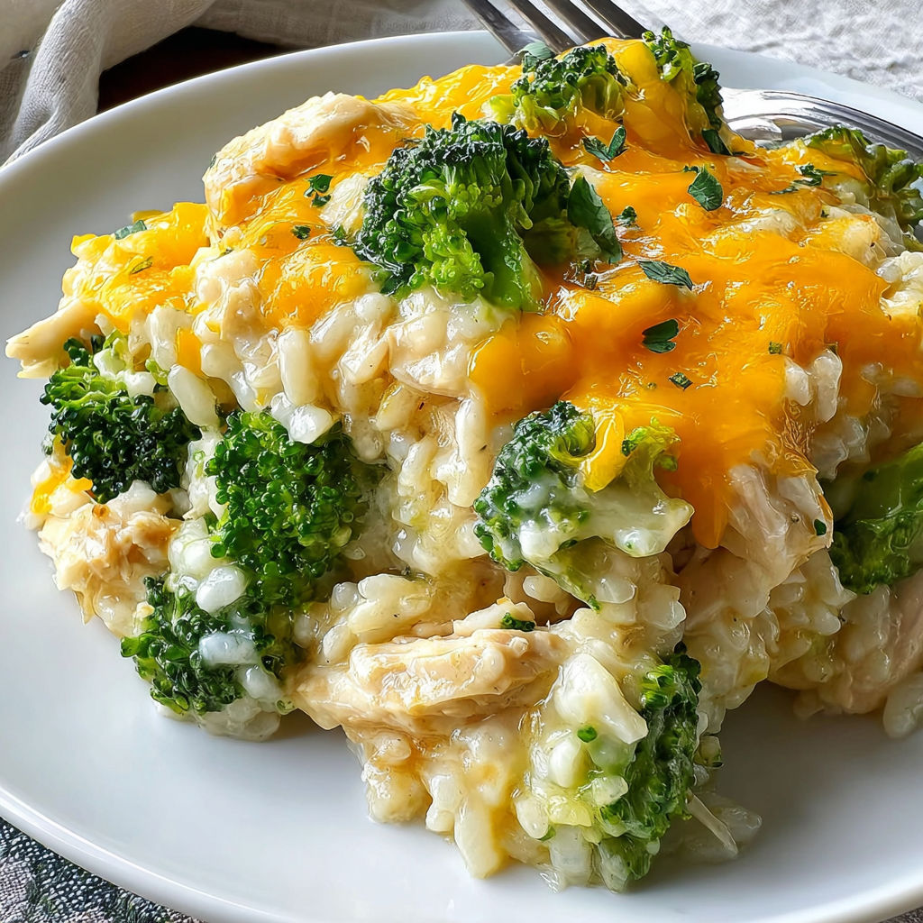 A plate of food with broccoli on it.
