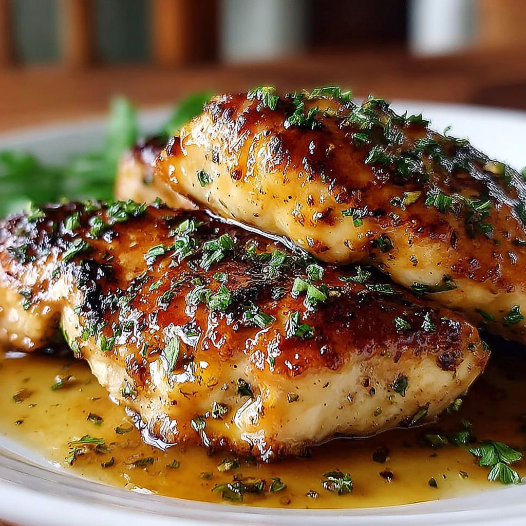 Melt in your mouth chicken.