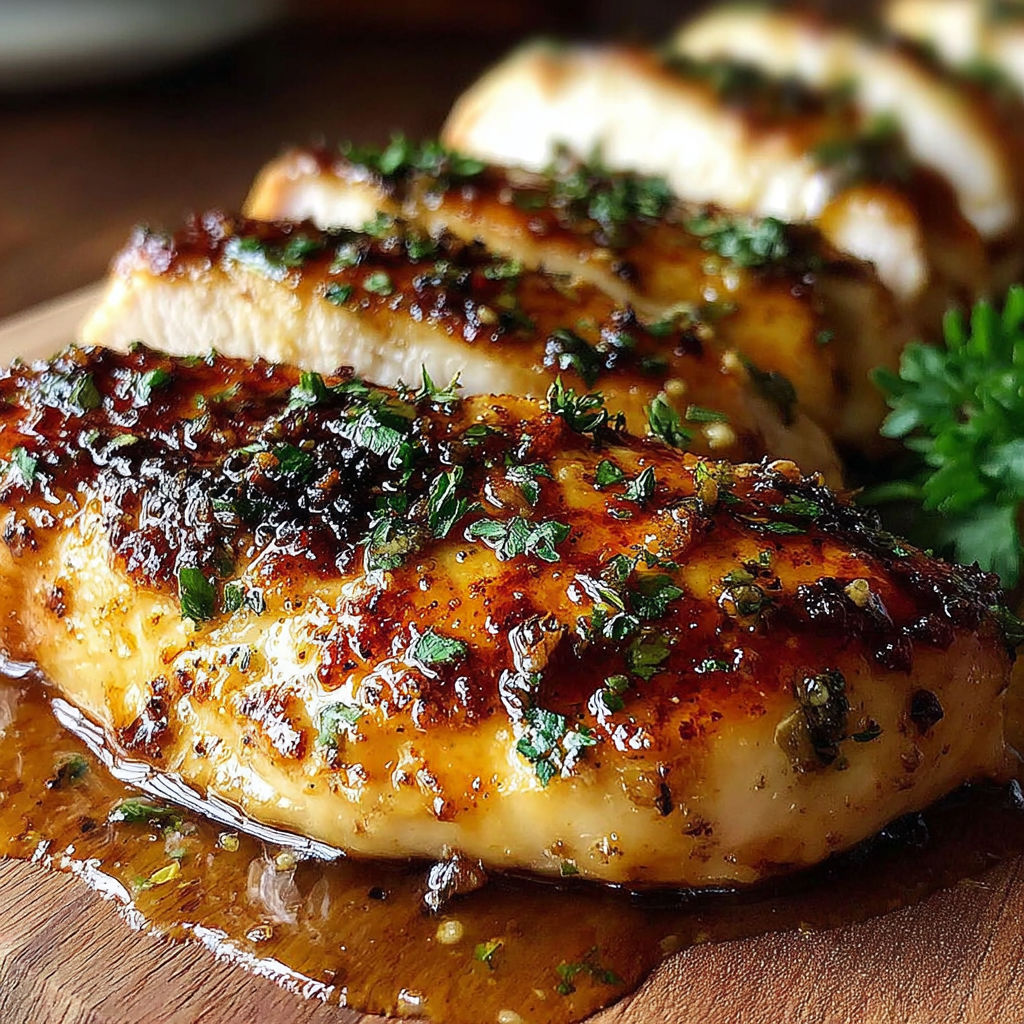 Melt in your mouth chicken.
