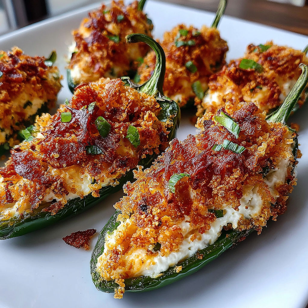 jalapeno poppers with bacon.
