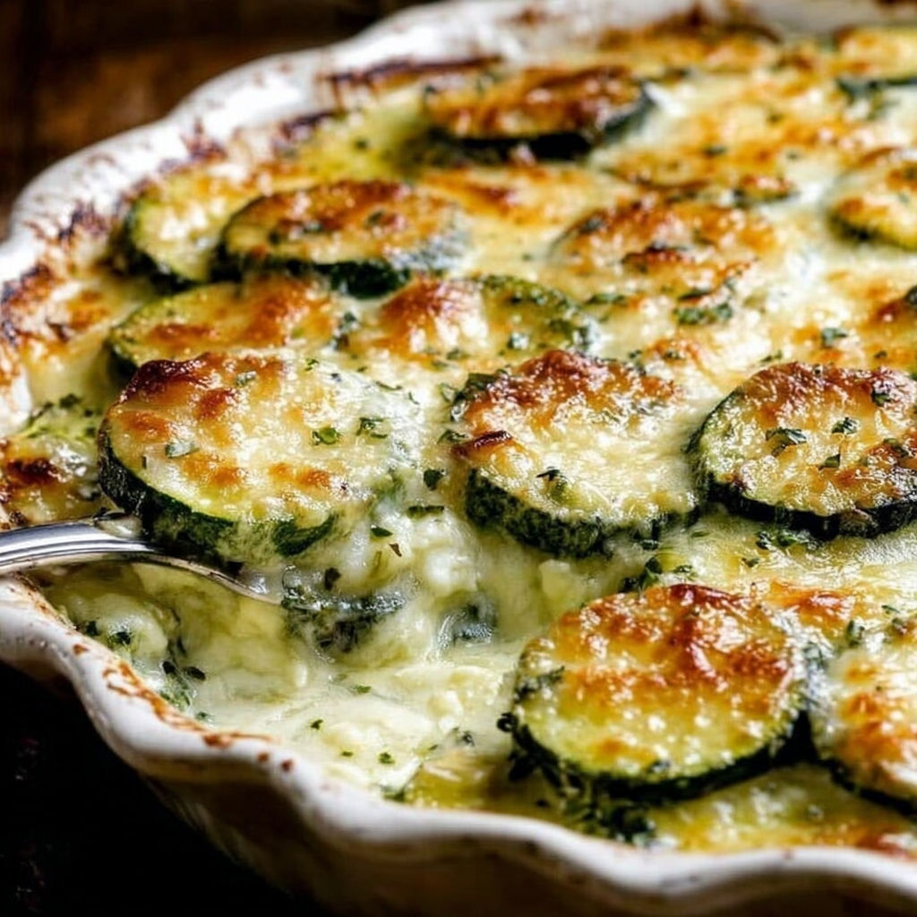 A dish of food with a fork in it.