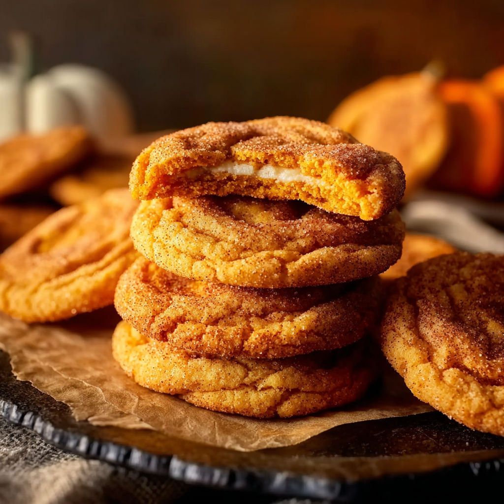 A plate of cookies with a brown sugar coating.