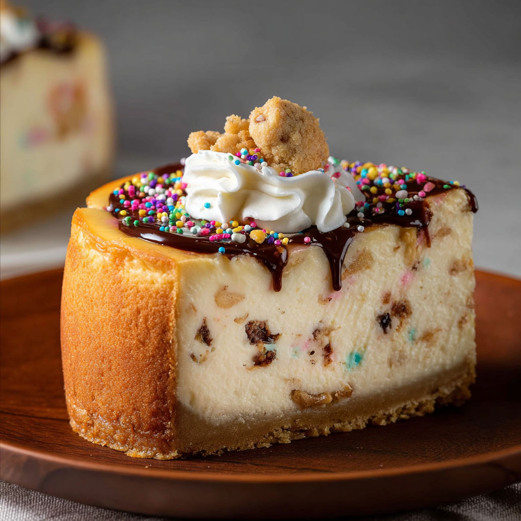 A slice of cake with chocolate and white frosting.