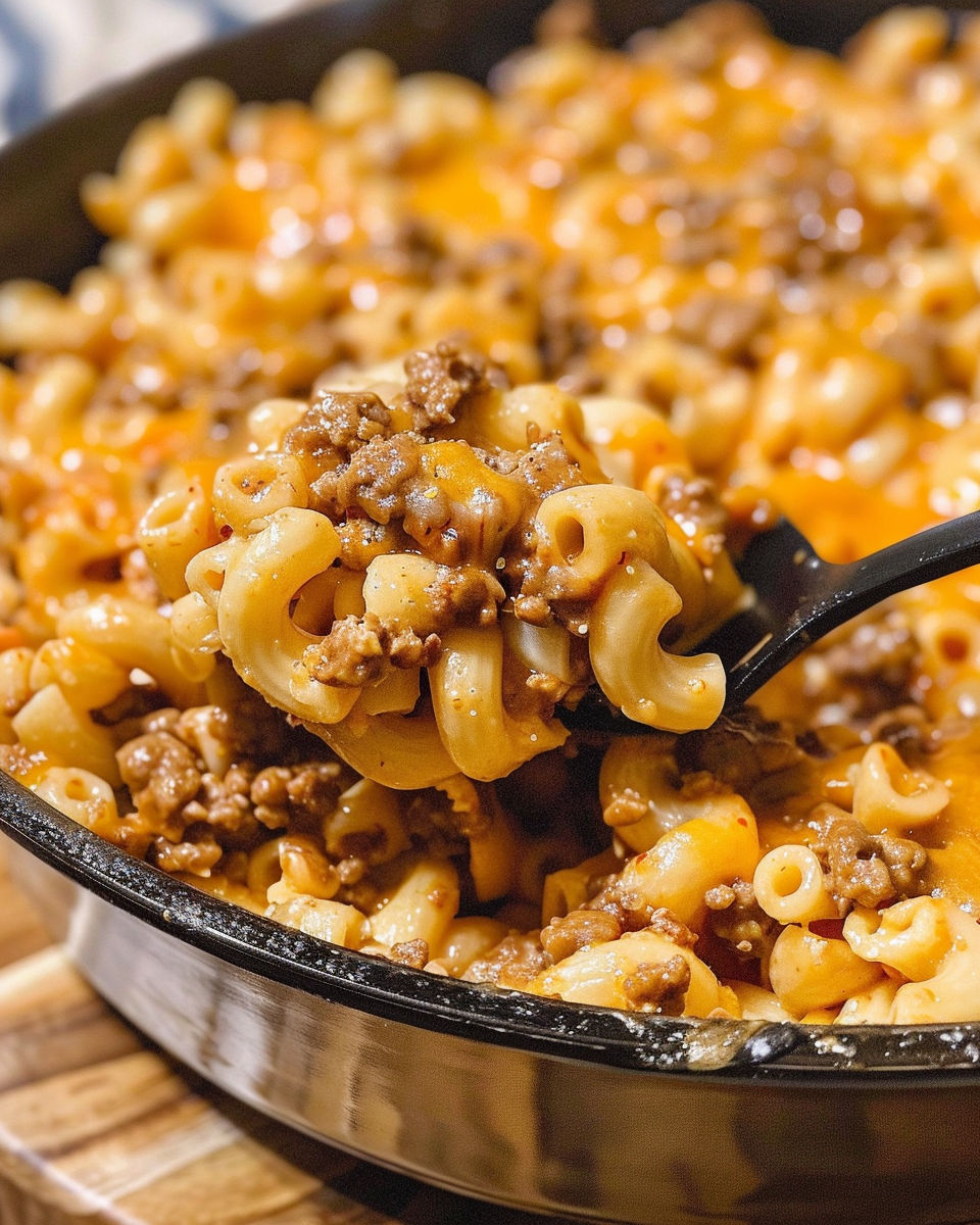 A close up of a bowl of macaroni and cheese.