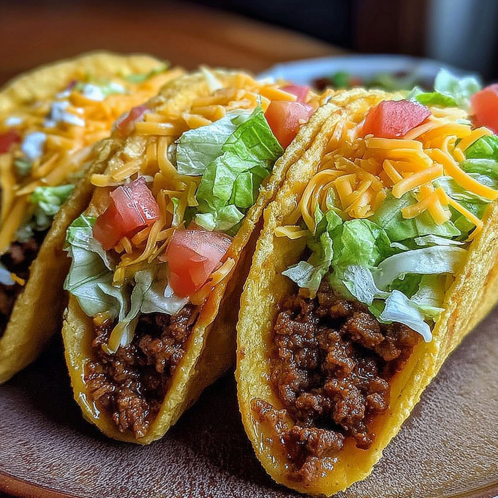 A plate of tacos with lettuce and tomatoes.