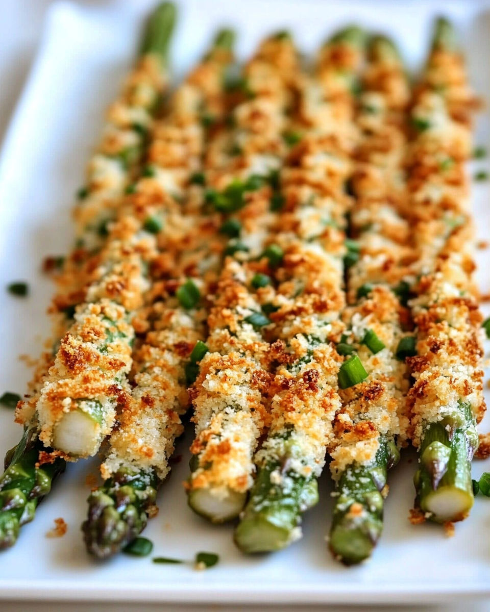 A plate of food with a green vegetable on it.