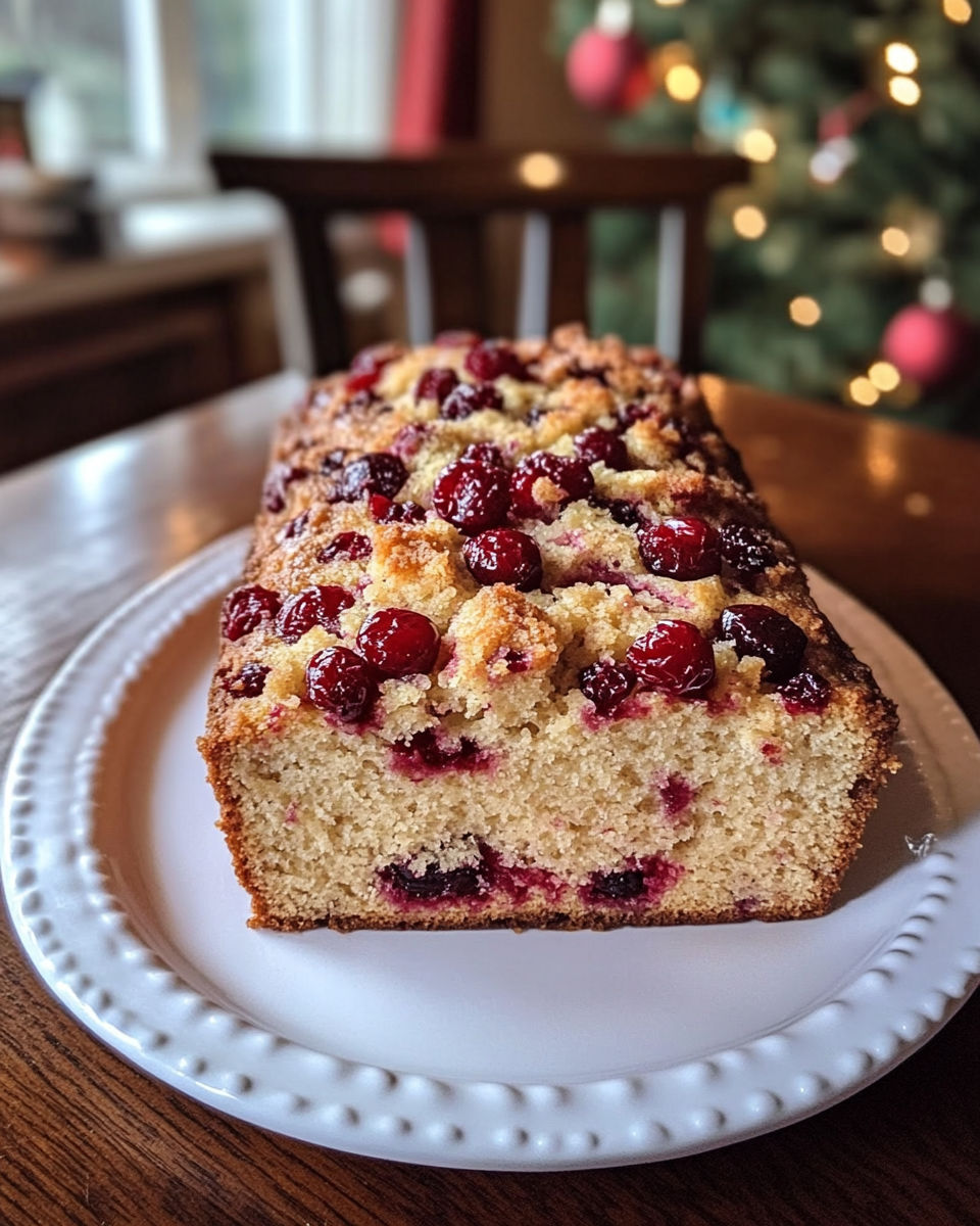 A slice of cake with berries on top.