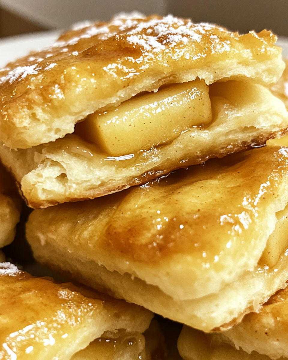 Melt-in-Your-Mouth Apple Pie Biscuits.