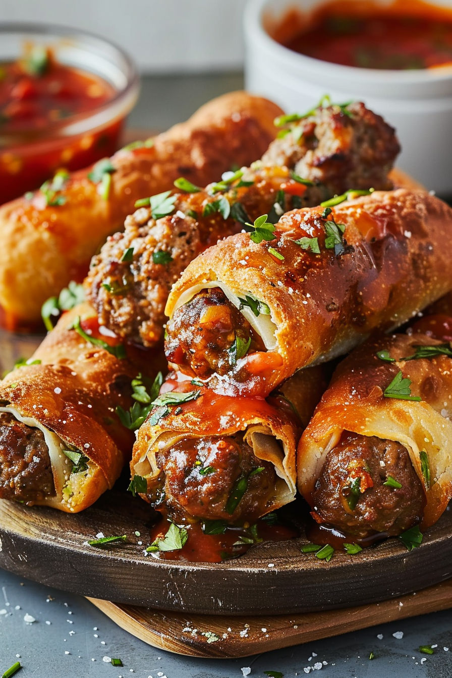 Meatballs in a sub roll.