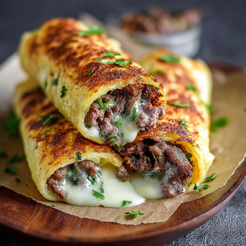 A plate of food with a burger and cheese.