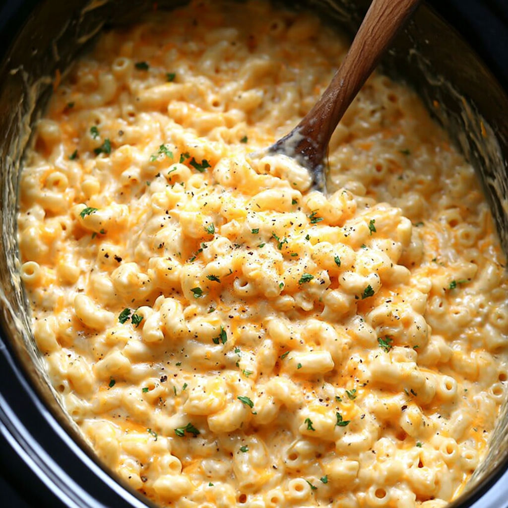 A close up of a bowl of mac and cheese.