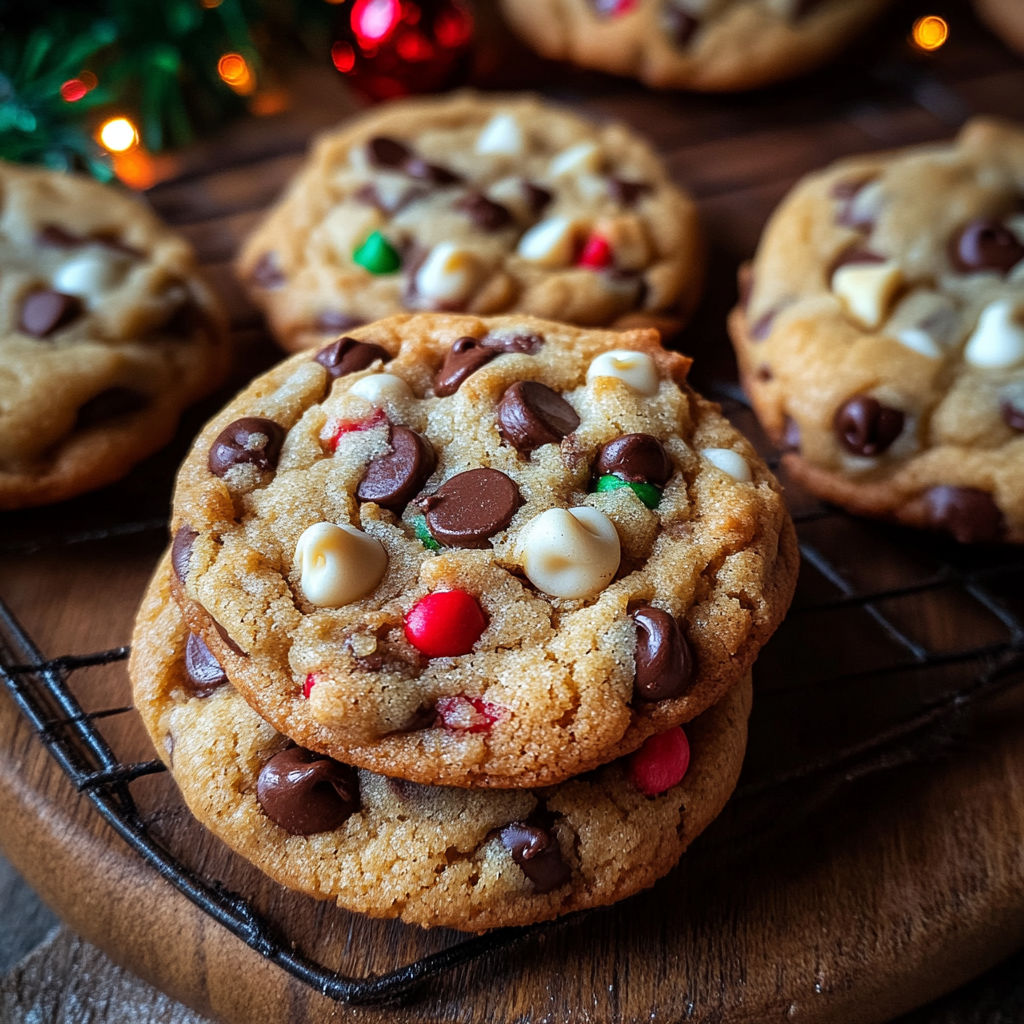 A plate of chocolate chip cookies with white icing.