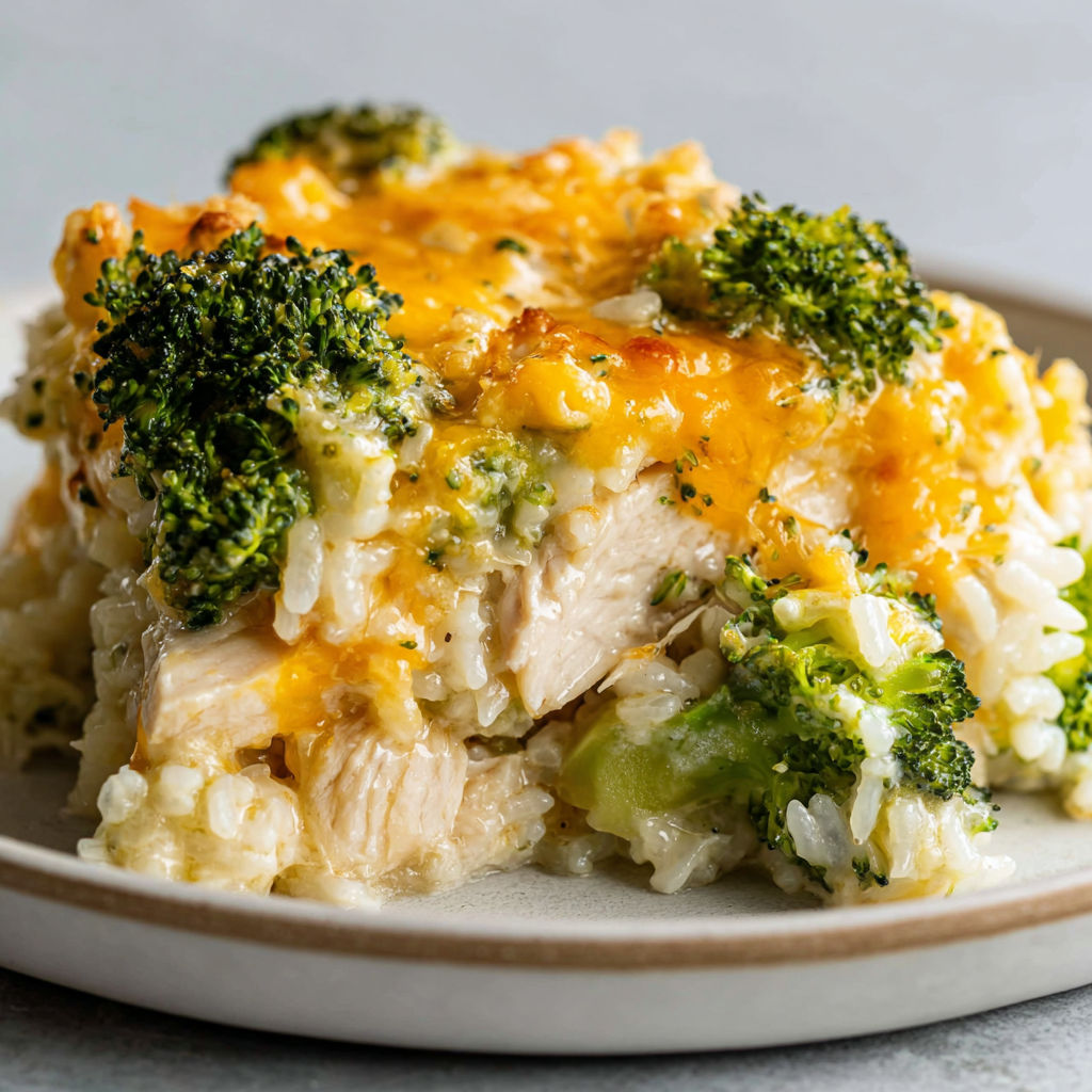 A plate of food with rice and broccoli.