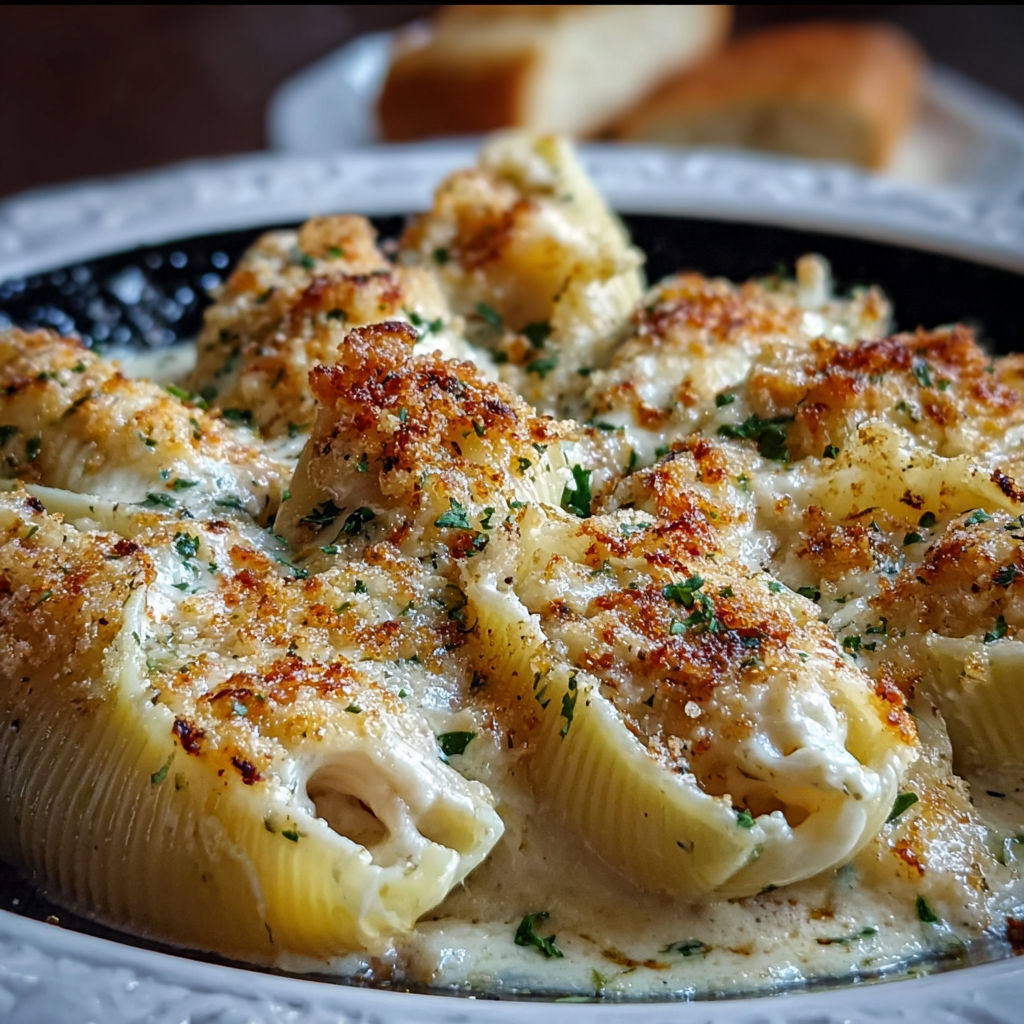 A plate of food with a bowl of pasta and a piece of bread.