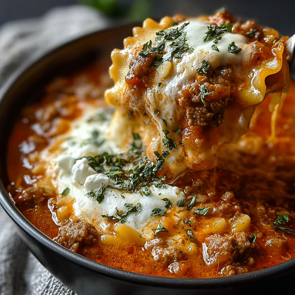 A bowl of food with a spoon in it.