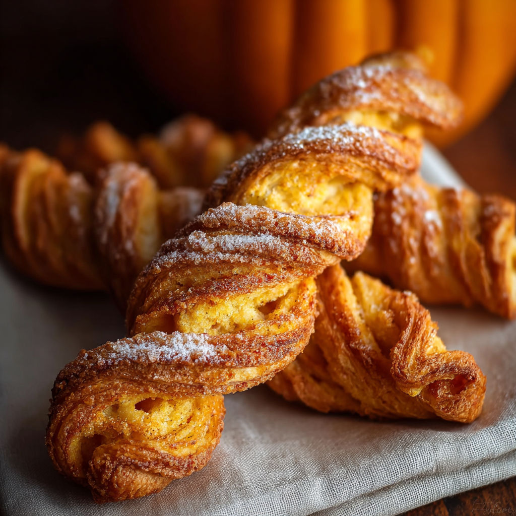 A plate of pastries with powdered sugar on top.