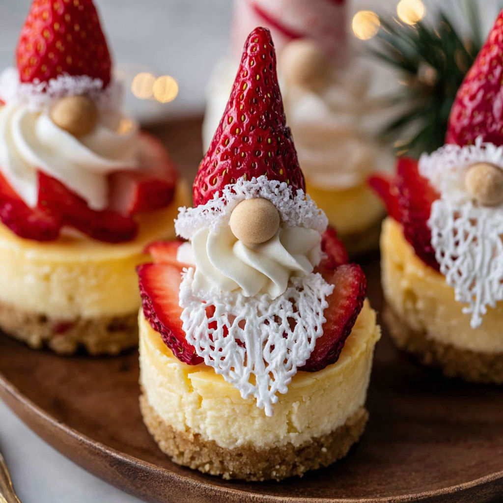 A plate of desserts with strawberries and whipped cream.