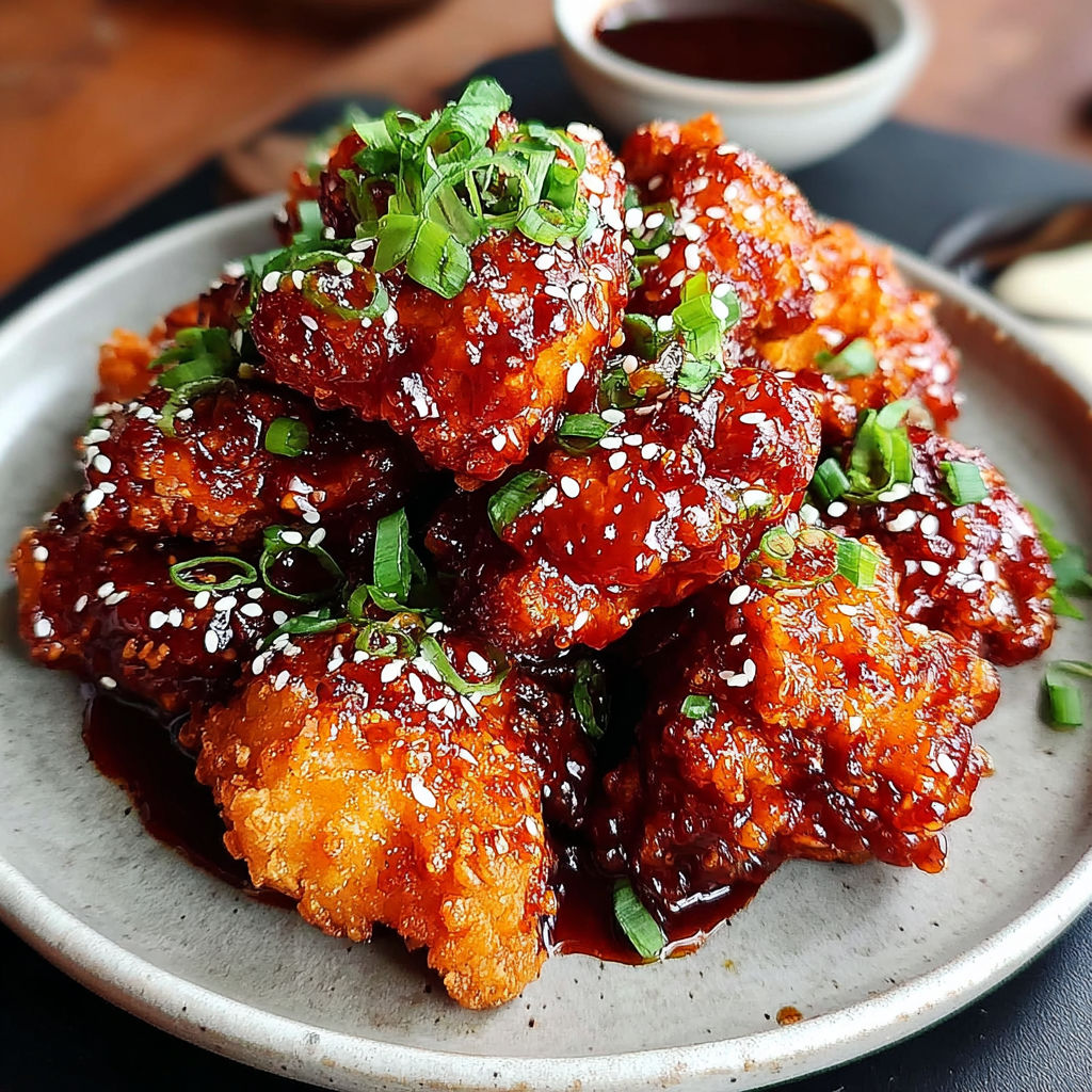 A plate of food with sauce on it.