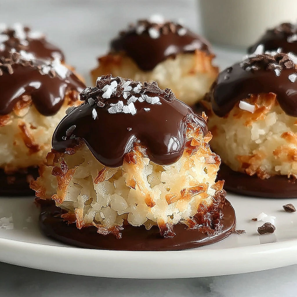 A plate of chocolate covered cream puffs.