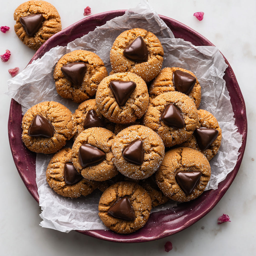 A plate of cookies with chocolate chips and hearts.