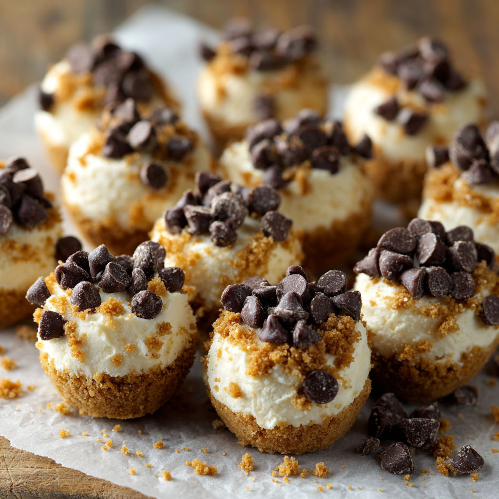 A plate of chocolate covered desserts.