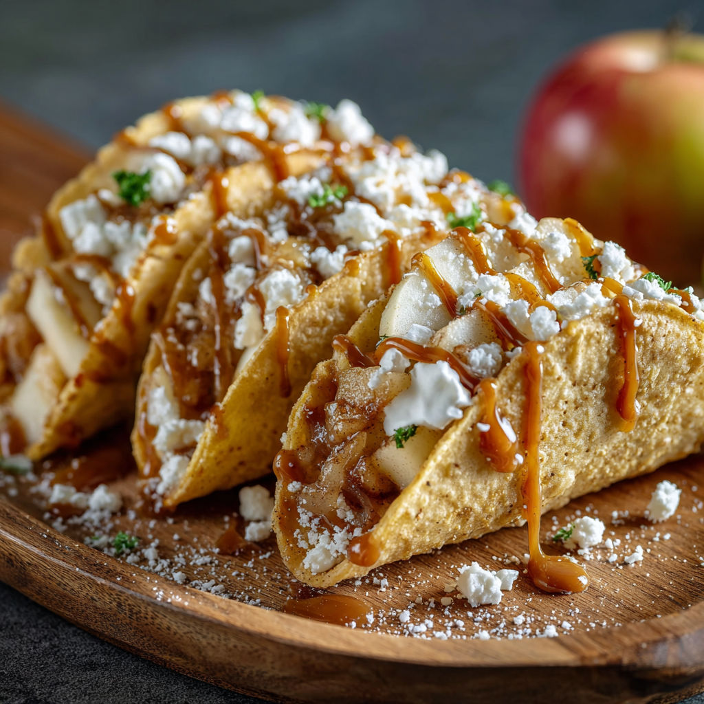 A plate of food with a sauce on it.