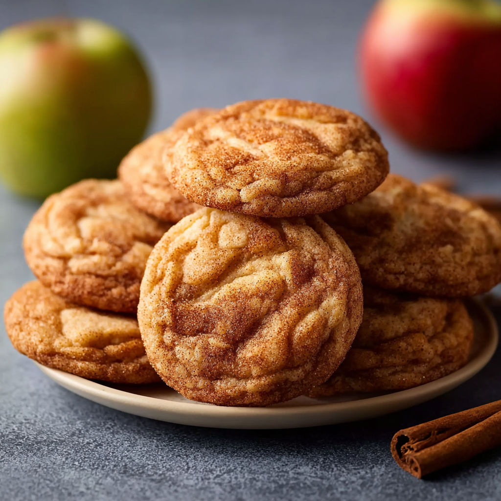 A plate of cookies with a cinnamon stick on top.