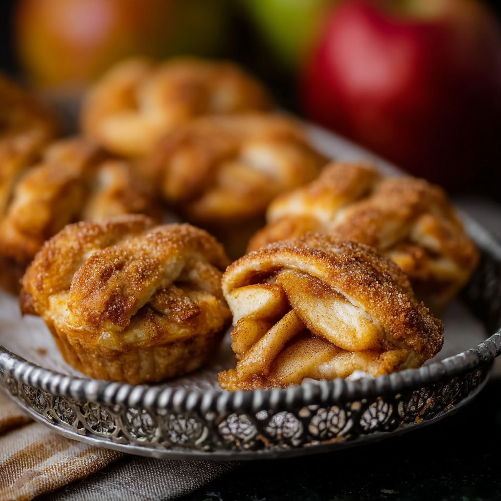 A plate of pastries with a variety of flavors.