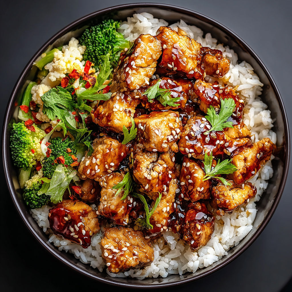 A bowl of rice and meat with a spoon in it.